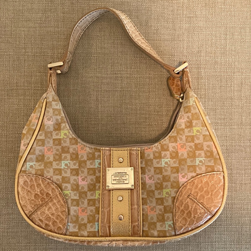 Small tan Liz Claiborne purse
